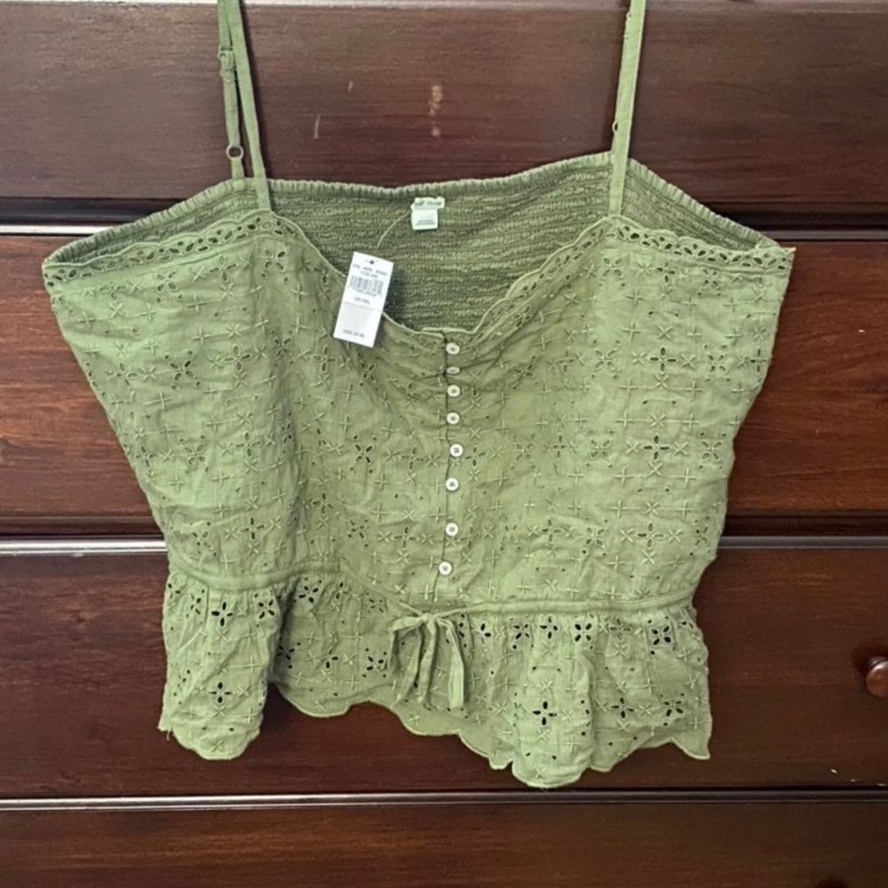 Eyelet Top